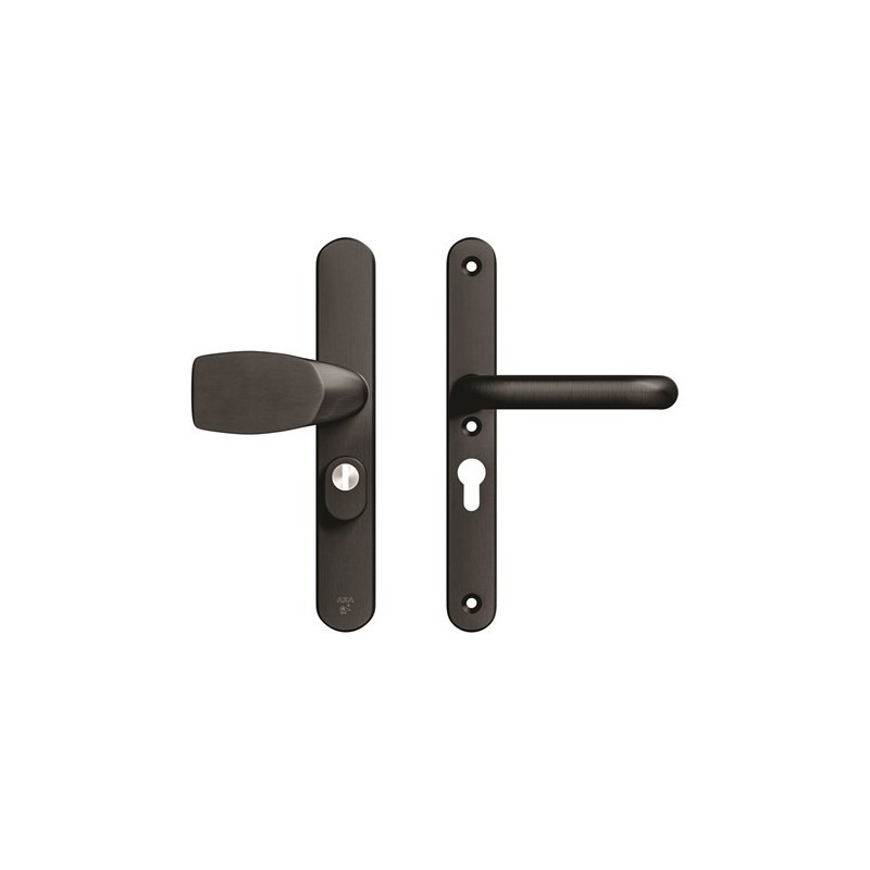 AXA Veiligheidsbeslag Oval Plus smal kruk Wing+U PC55 anti-kerntrek zwart