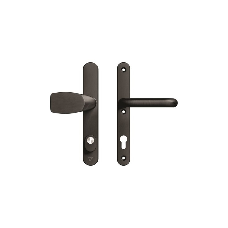 AXA Veiligheidsbeslag Oval Plus smal kruk Wing+U PC92 anti-kerntrek zwart