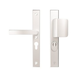 AXA Veiligheidsbeslag Edge Plus smal D-duwer+kruk Blok PC55 anti-kerntrek F1