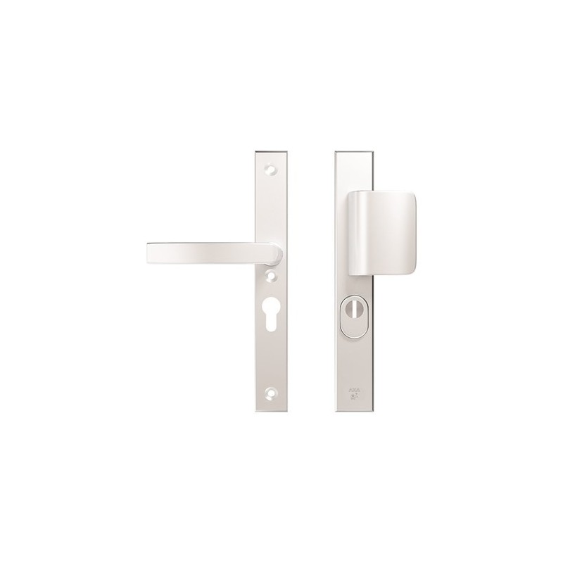 AXA Veiligheidsbeslag Edge Plus smal D-duwer+kruk Blok PC55 anti-kerntrek F1
