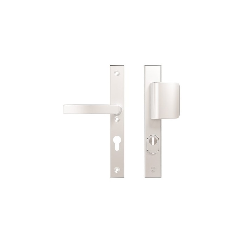AXA Veiligheidsbeslag Edge Plus smal D-duwer+kruk Blok PC72 anti-kerntrek F1