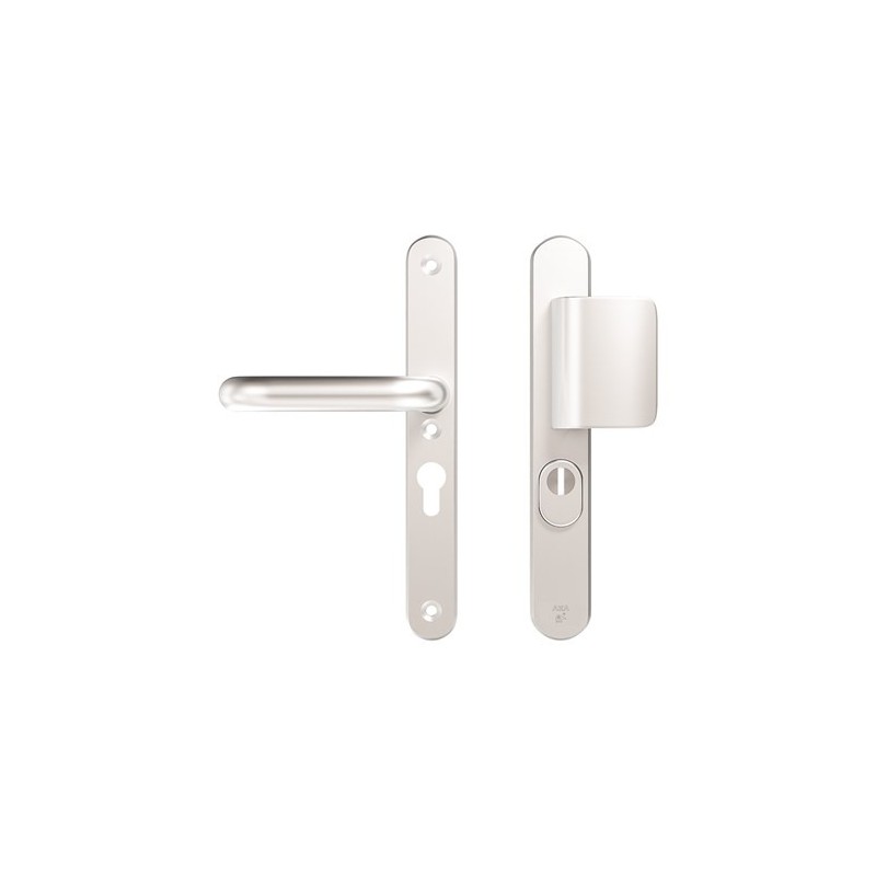 AXA Veiligheidsbeslag Oval Plus smal D-duwer+kruk U PC55 anti-kerntrek F1