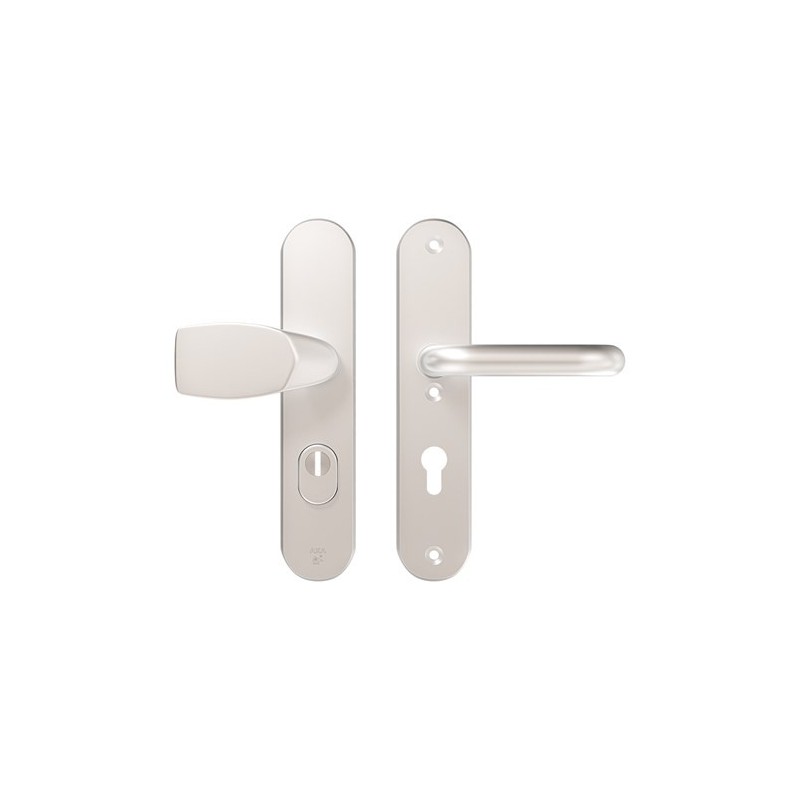 AXA Veiligheidsbeslag Oval Plus kruk Wing+U PC72 anti-kerntrek F1