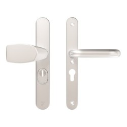 AXA Veiligheidsbeslag Oval Plus smal Wing-knop+kruk U PC55 anti-kerntrek F1