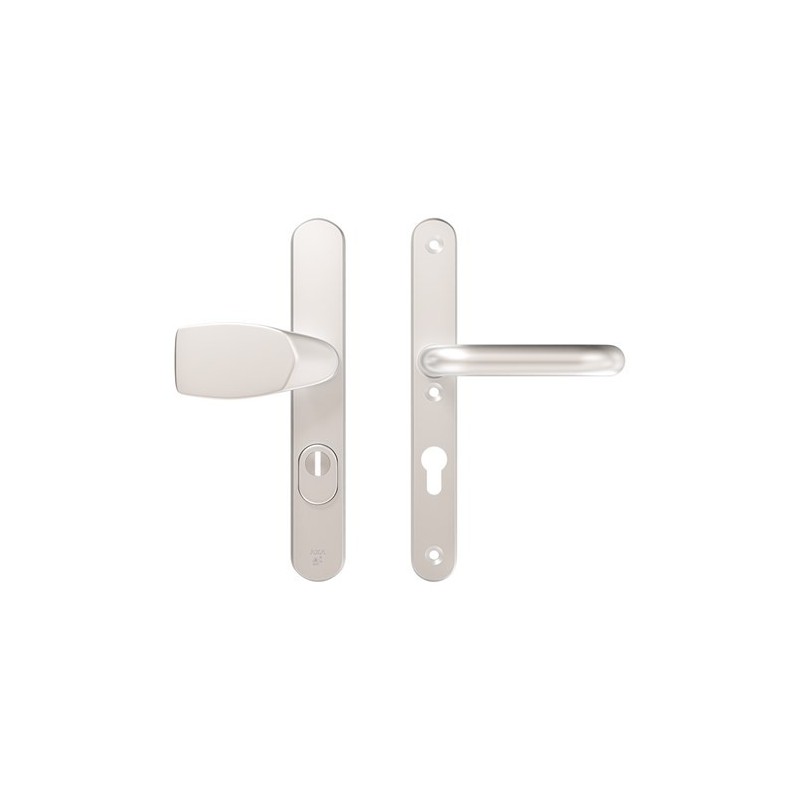 AXA Veiligheidsbeslag Oval Plus smal Wing-knop+kruk U PC72 anti-kerntrek F1