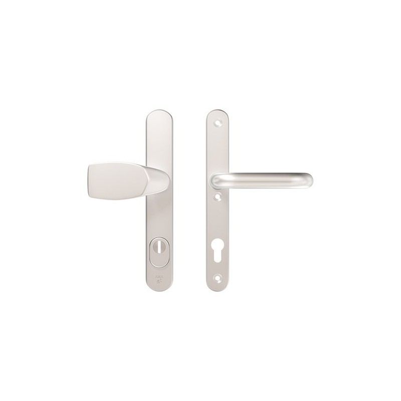 AXA Veiligheidsbeslag Oval Plus smal Wing-knop+kruk U PC92 anti-kerntrek F1