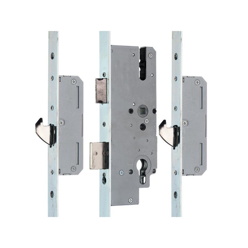 KFV Meerpuntssluiting 2502W270 - Cilinderbediend - DM 55 - PC 72 - 2055mm - D1/2/3/4 - SKG *** KFV Meerpuntssluiting 2502W270 - Cilinderbediend - DM 55 - PC 72 - 2055mm - D1/2/3/4 - SKG ***
