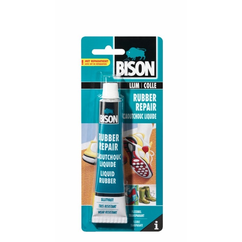 Bison Vloeibare Zool Transparant 50ml
