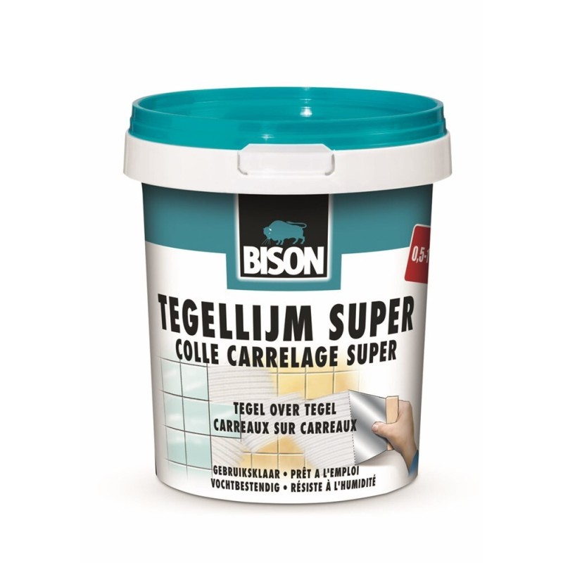 Bison Tegellijm Super 1kg Waterbestendig