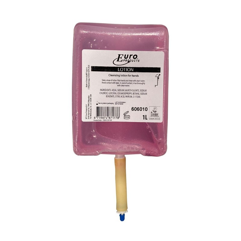 Euro Products Handzeep Vloeibaar 1L - Voor Dispenser Euro Products Handzeep Vloeibaar 1L - Voor Dispenser