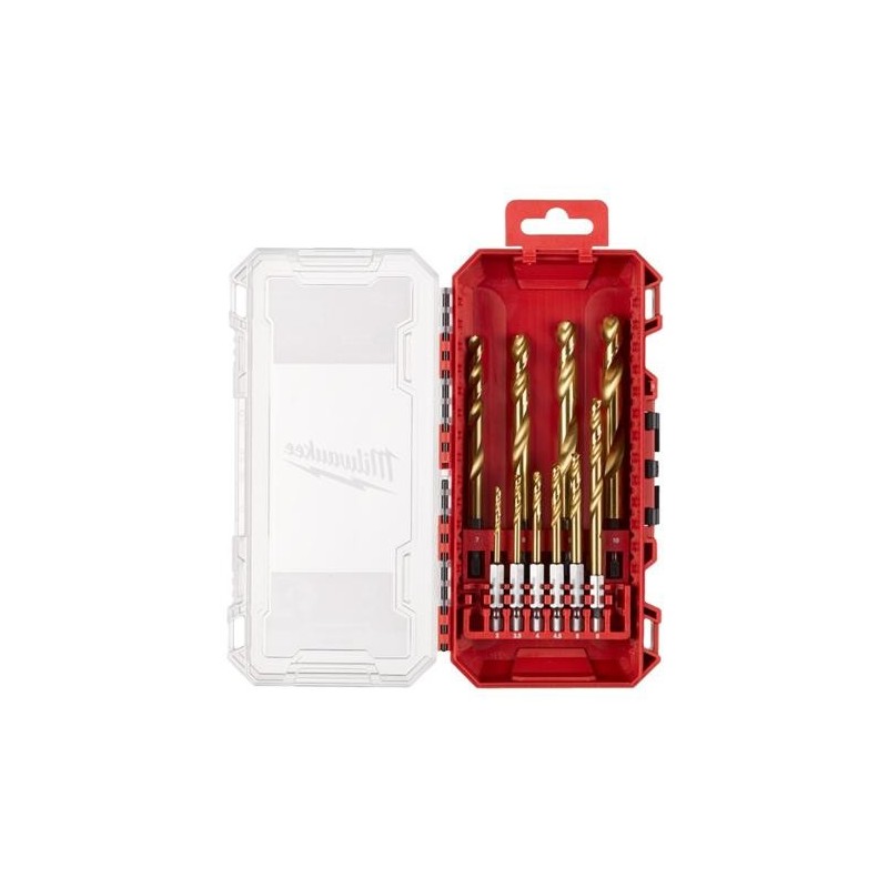 Milwaukee Metaalborenset Shockwave 10-Delig