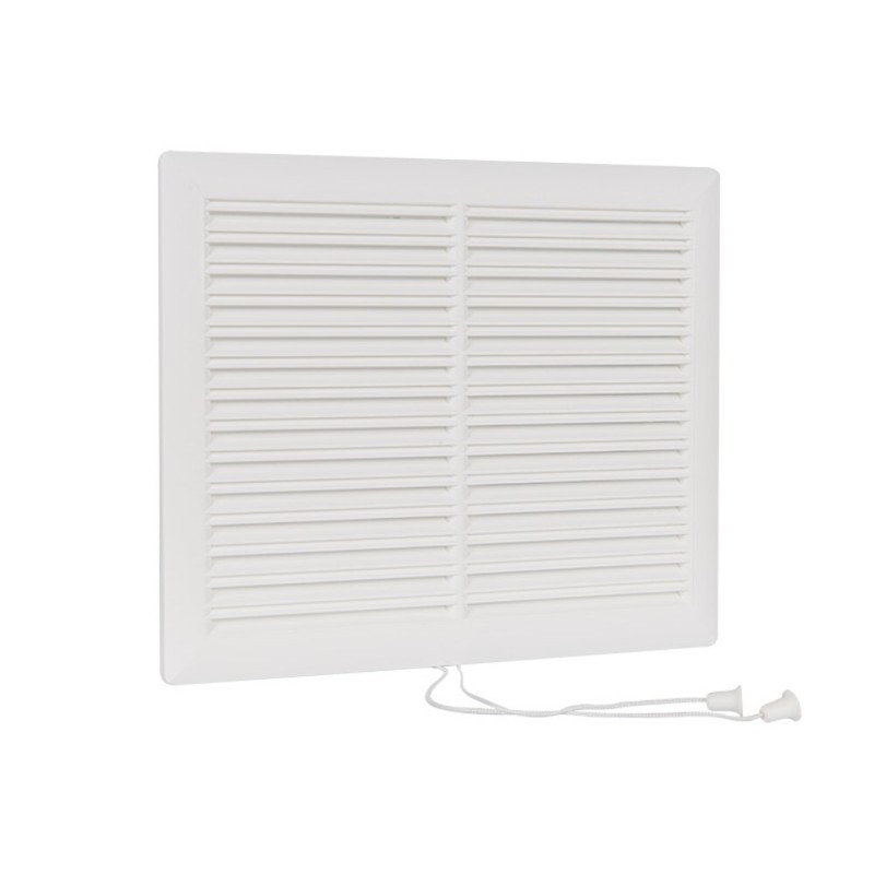 Nedco Schuifrooster De Luxe 25X20Cm Wit