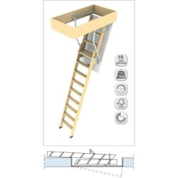 Novoferm Trap 1180 Hout 2-delig 60x120/280