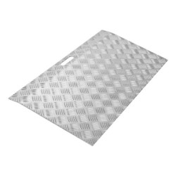 SecuCare Drempelhulp Aluminium - 400x780 mm - Drempelhoogte 30-70 mm