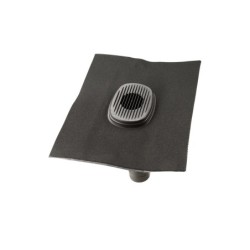 Ubbink Rioolontluchtingspan Ubiflex Universeel 5-55 Graden - 500x600 mm - Zwart