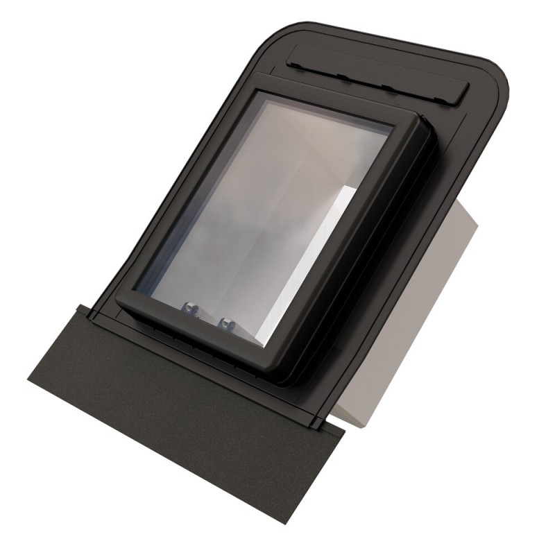 Ubbink Purlian Lumino Dakraam Universeel - Ubiflex HR++ Zwart Ubbink Purlian Lumino Dakraam Universeel - Ubiflex HR++ Zwart