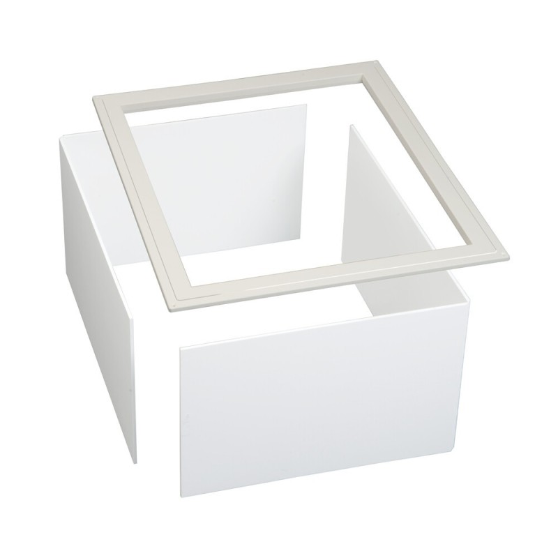 Ubbink Purilan Lumino Afwerkrand Plano - 400 mm - Wit Ubbink Purilan Lumino Afwerkrand Plano - 400 mm - Wit
