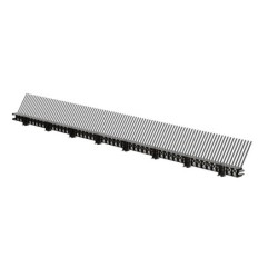 Ubbink Ventilerende Panlat Met Volgeschroot - 85x1000 mm - Zwart