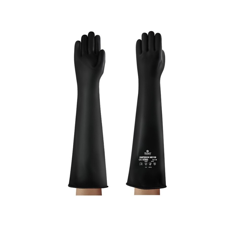 Ansell Handschoen Me108 Latex 61Cm Zw 10