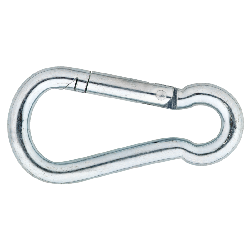 Karabijnhaak 245 10x100mm Verzinkt A-Kwal