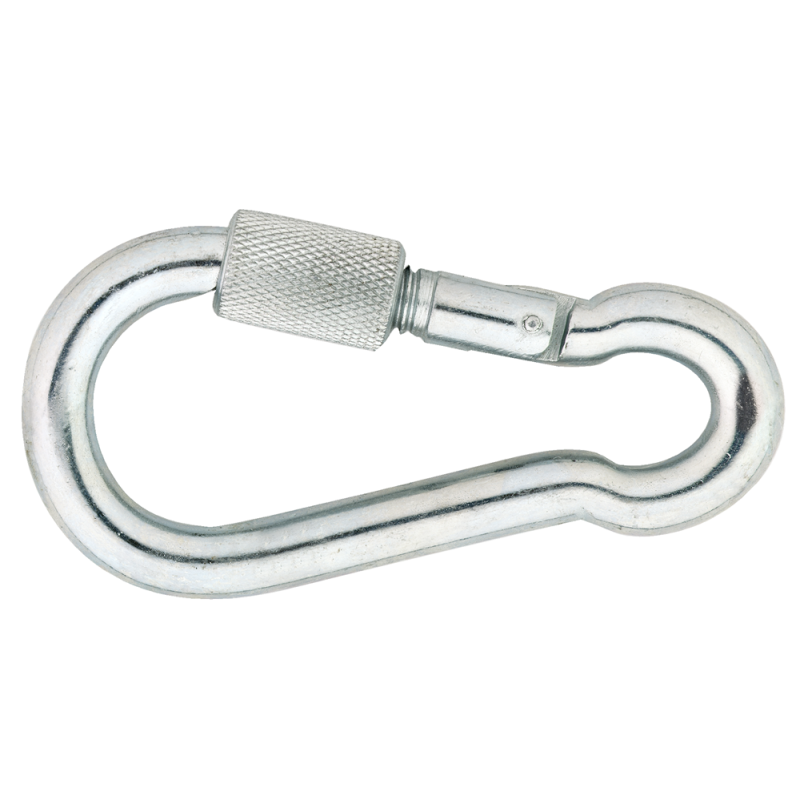 Karabijnhaak Din5299 M Schroef 8x80 Verzinkt