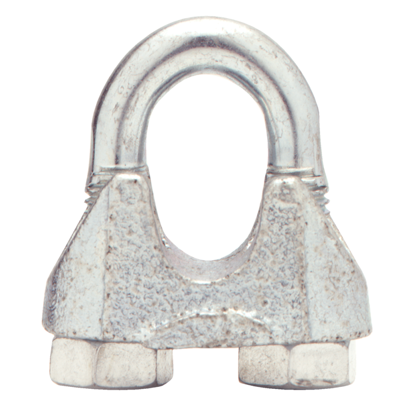 Staaldraadklem 400 13mm M10 Beugel Verzinkt