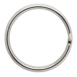 DX Sleutelring 38 mm Vernikkeld 100 stuks