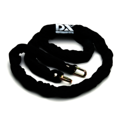 DX Veiligheidsketting 8mm 90cm Hoes Zwart
