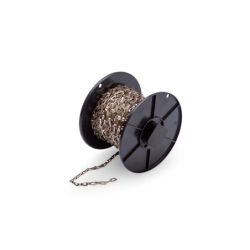 Patentketting 1mm 22X7mm Ms Vern 12