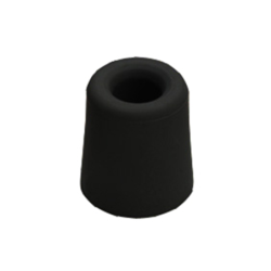 DX Deurstop Zwart 48mm