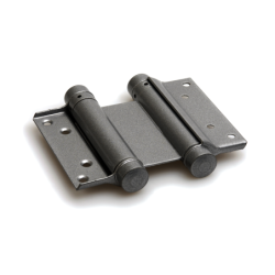 DX Deurveerscharnier Dubbel 175mm Zilvergrijs