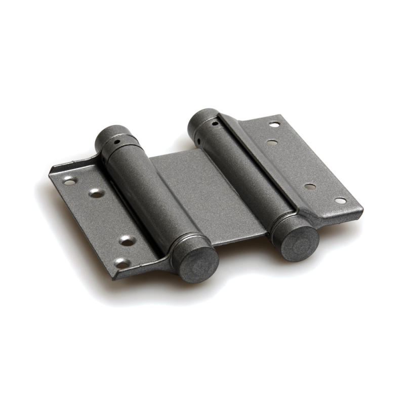 DX Deurveerscharnier Dubbel 175mm Zilvergrijs