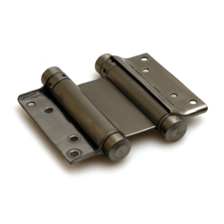 DX Deurveerscharnier Dubbel 125mm vernikkeld
