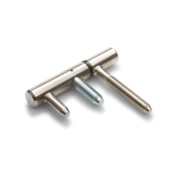 DX Inboorpaumelle Hpl 12mm Vernikkeld voor Metaalkozijn