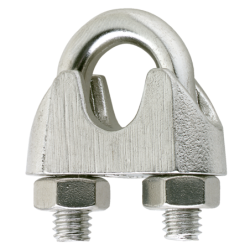 Staaldraadklem Din741 3Mm M4 Rvs A4