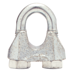 Staaldraadklem Din741 14mm M10 Verzinkt