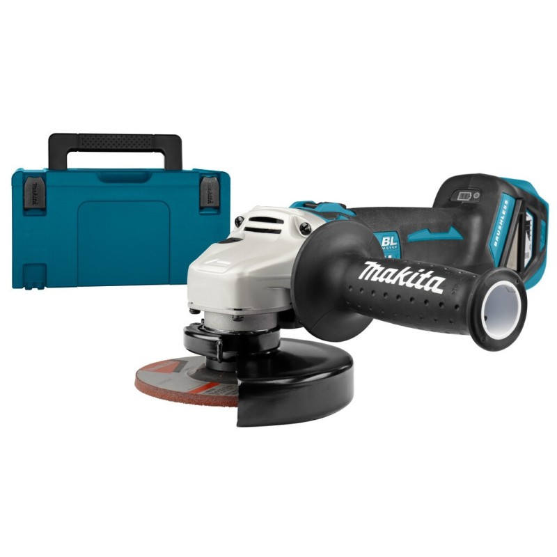 Makita DGA513ZJ Haakse Slijper 18V - 125mm - Zonder Accu - In Mbox