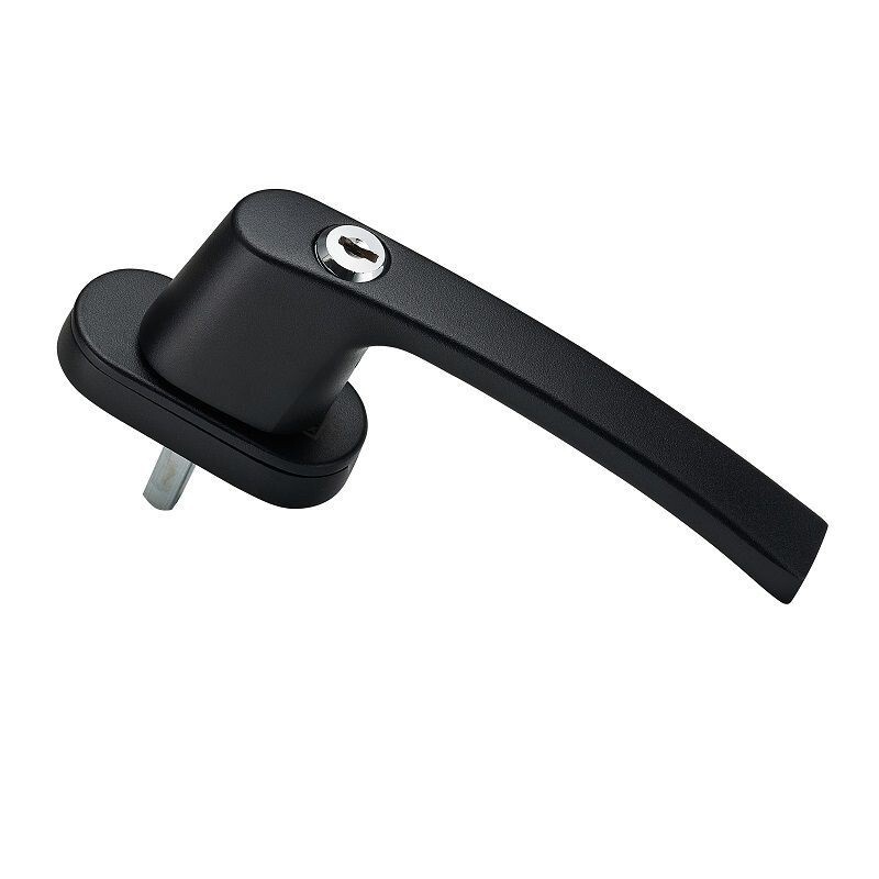 D4E Raamkruk Afsluitbaar - SKG** - Zwart - 38mm