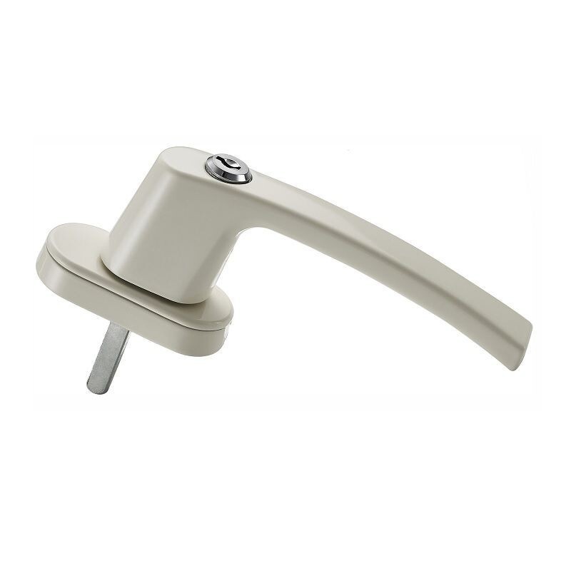 D4E Raamkruk Afsluitbaar - SKG** - Creme Wit - 38mm