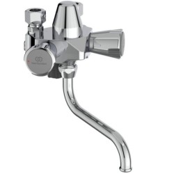 Venlo Keukenmengkraan Nimbus Ii - Messing - Chroom