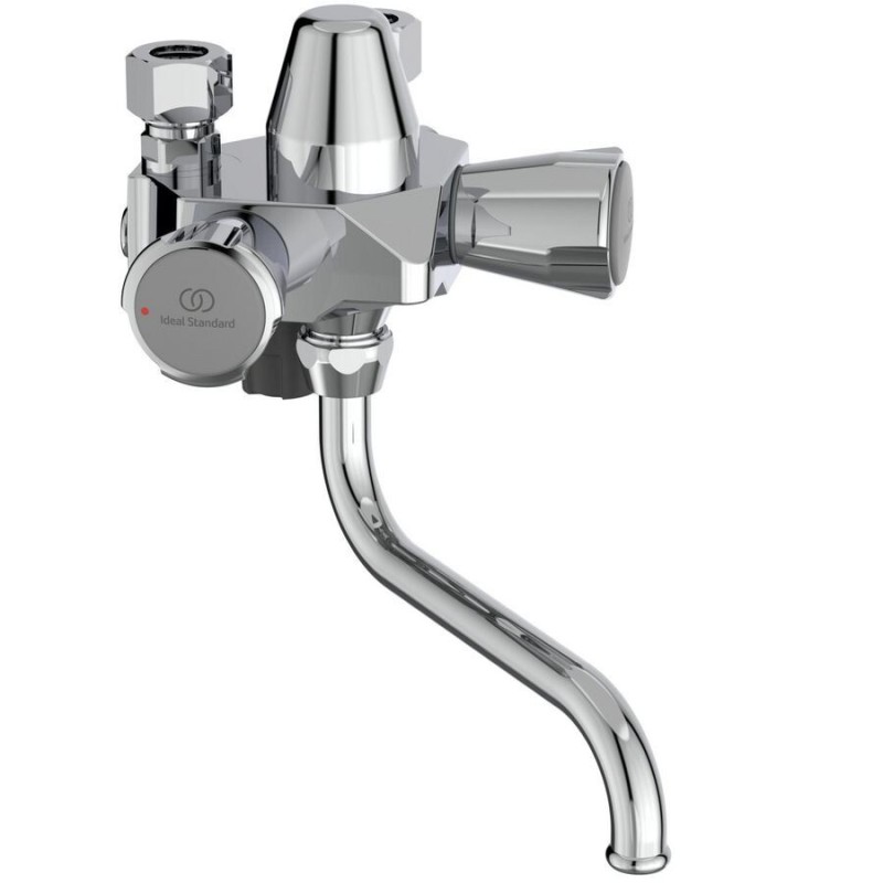 Venlo Keukenmengkraan Nimbus Ii - Messing - Chroom