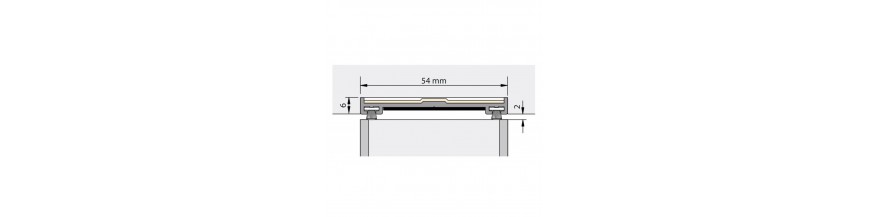 Dorpelprofiel brandwerend aluminium