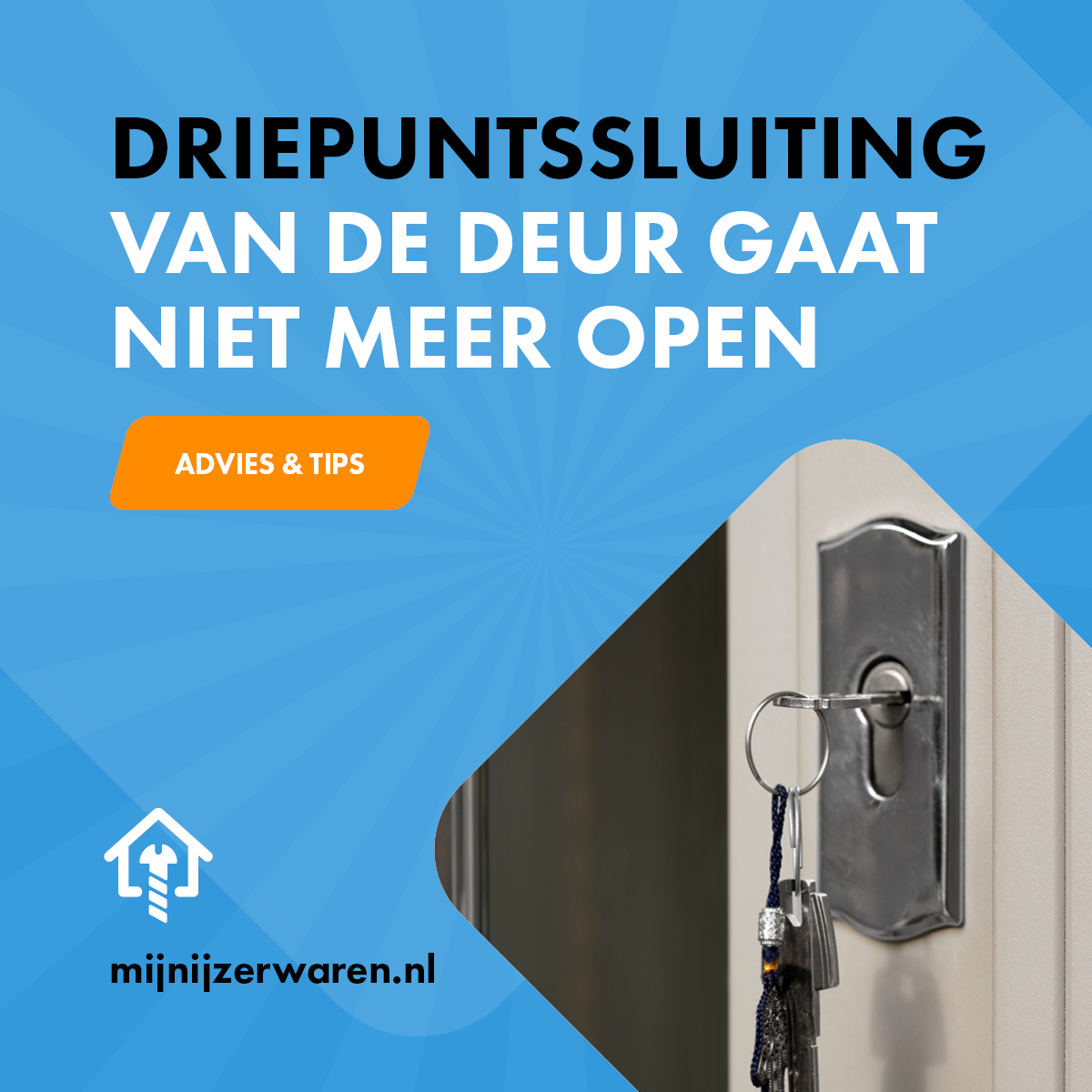 Advies: driepuntssluiting gaat niet meer open