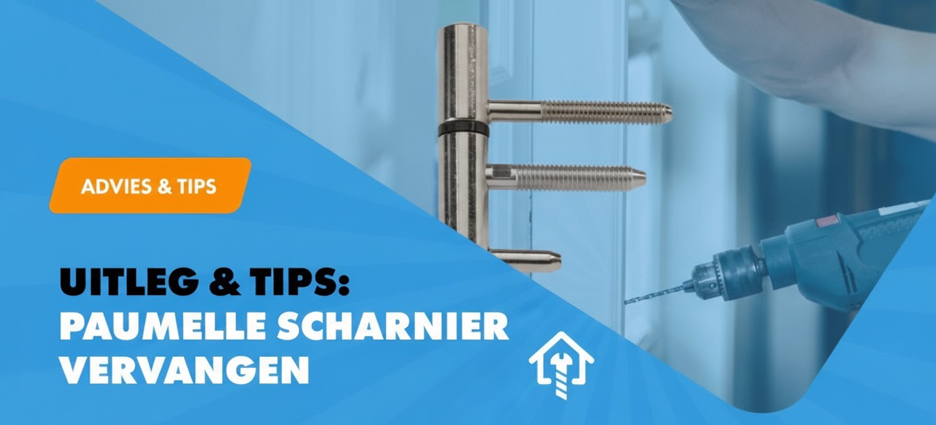 paumelle scharnier vervangen 