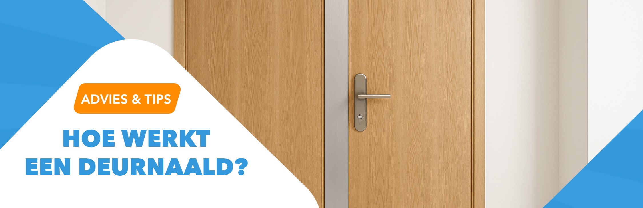 houten dubbele deuren met deurnaald